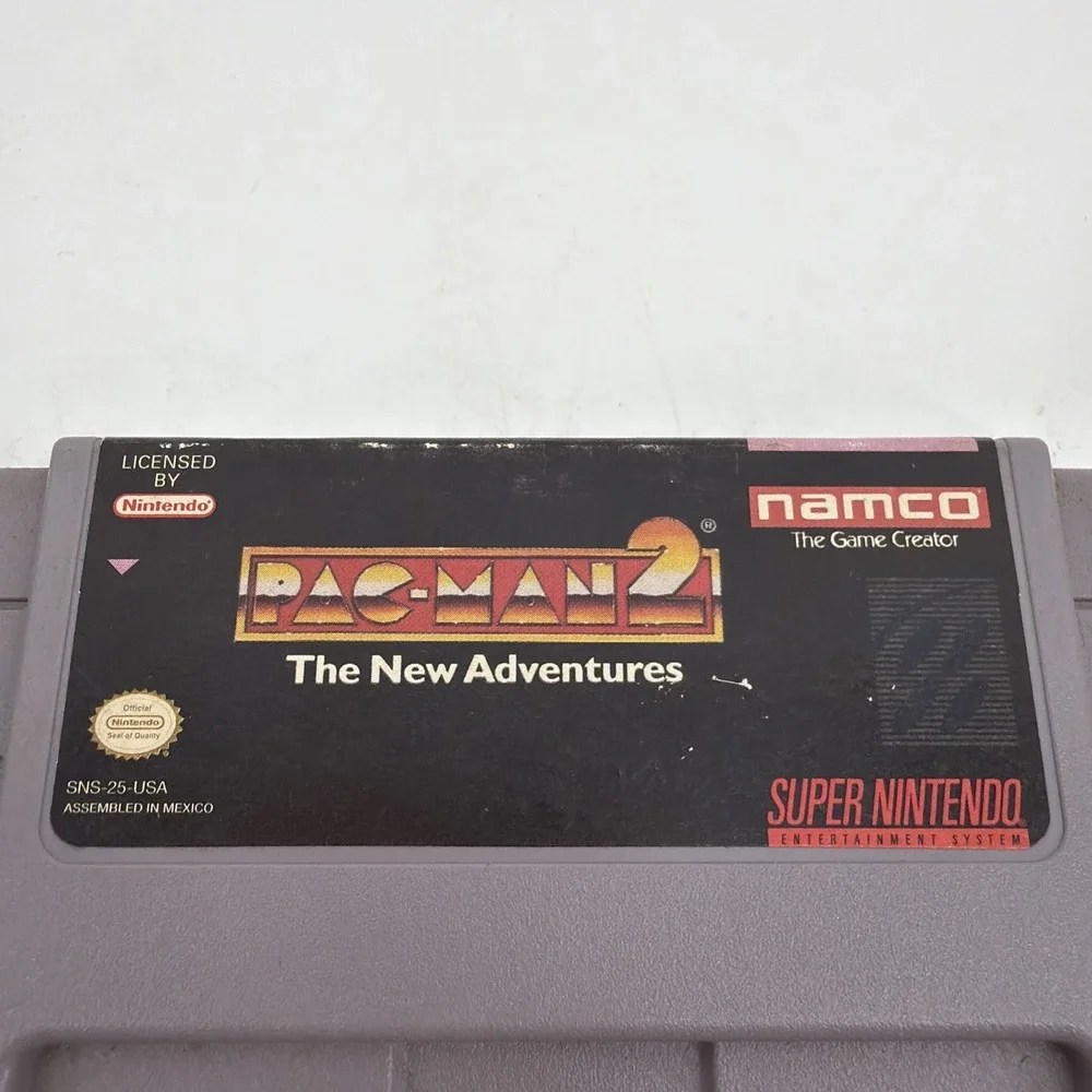 PAC-MAN 2 The New Adventures Super Nintendo SNES Video Game Classic